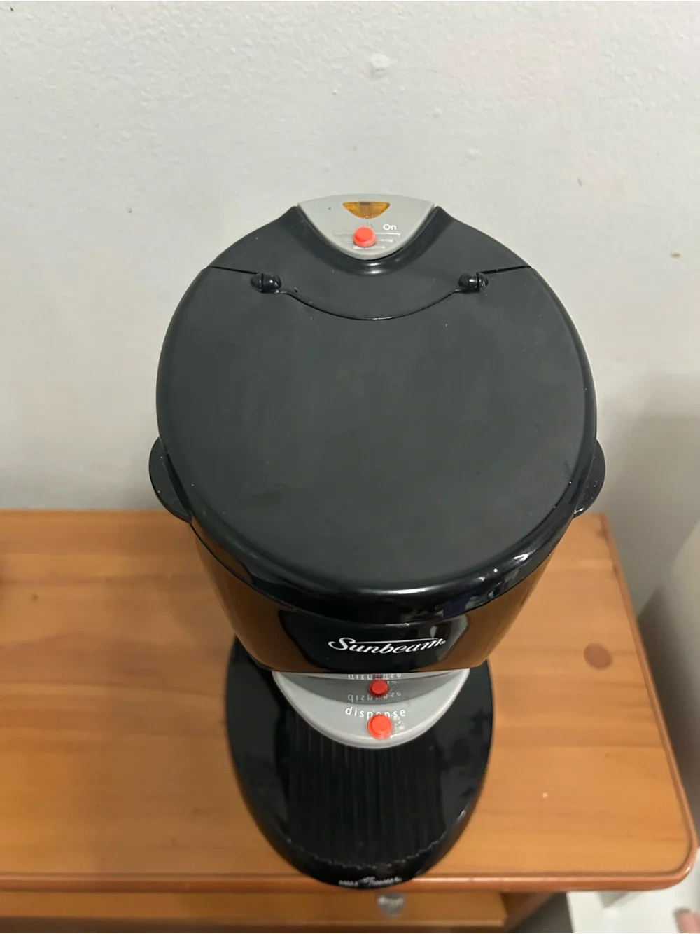 Sunbeam Black Hot Shot Single-Serve Coffee Maker